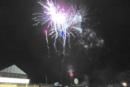 Festfyrv�rkeri fra Open By Night i Grenaa 2001