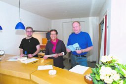 Receptionen på Feriecenter Kattegat